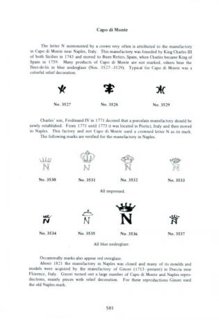 Marks on German, Bohemian, and Austrian Porcelain 1710 to the Present