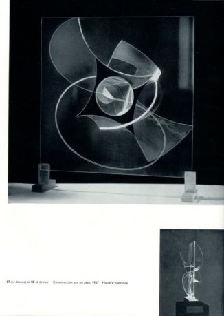 Naum Gabo. Constructions, Sculpture, Peinture, Dessins, Gravure. Arts plastiques du 20èmè siècle