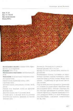 Художественный текстиль Османской империи XVI – начала XX веков