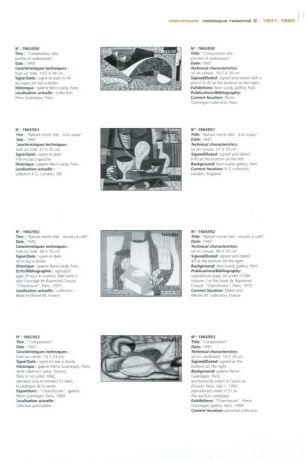Catalogue raisonné de l’œuvre peint de Serge Charchoune. Tome 3 (1931-1950)