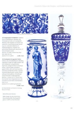 Glas - 17. Jahrhundert bis 1940. Übersichtskatalog mit aktuellen Marktpreisen