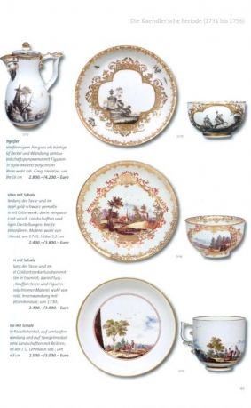 Weisses Gold aus Meissen. Service und Geschirre. Service und Geschirre