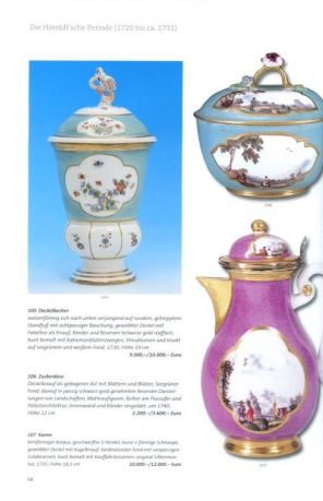 Weisses Gold aus Meissen. Service und Geschirre. Service und Geschirre