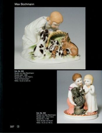 Meissener Künstler - Figuren. The Art of Meissen - Figures: Modellnummern A 100 - Z 300