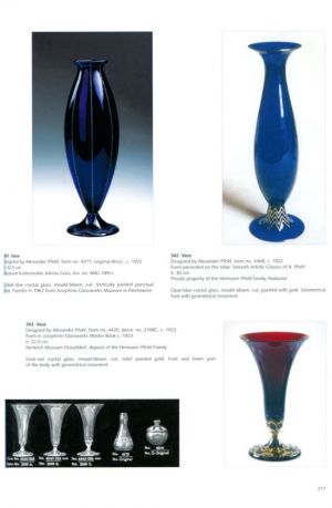 Josephine glassworks: Art Nouveau - Art Déco - Modern 1900 - 1950