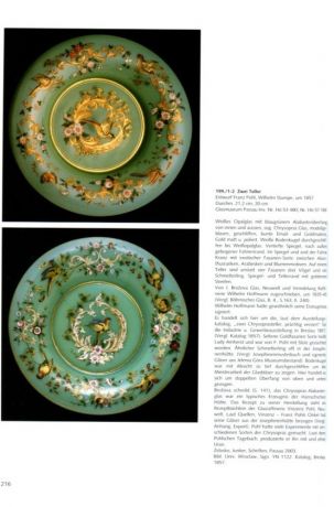 Gräflich Schaffgotsch‘sche Josephinenhütte: Kunstglasfabrik in Schreiberhau und Franz Pohl 1842-1900