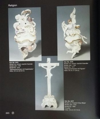 Meissen Figures. Part I. Model Numbers 1 — 3000, Part II, Model Numbers Series — Animals