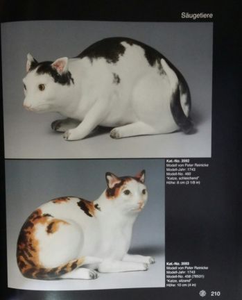 Meissen Figures. Part I. Model Numbers 1 — 3000, Part II, Model Numbers Series — Animals