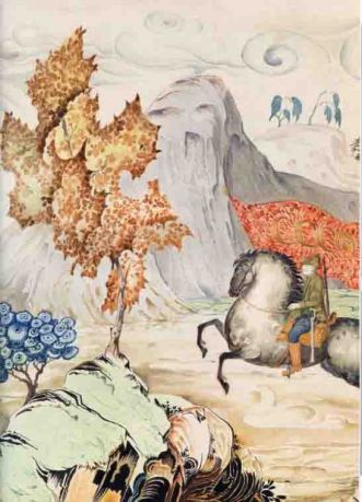 Поднесение к Рождеству. Рудольф Вильде (1868-1938). Фарфор, стекло, графика