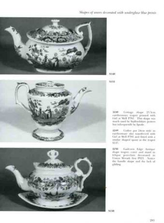 Spode. Transfer Printed Ware 1784-1833