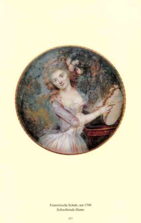 Französische Miniaturen 1770-1880