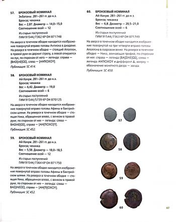 Монеты государства Селевкидов. В собрании исторического музея